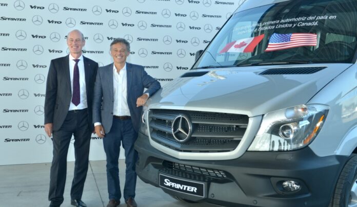 mercedes benz argentina exportacion sprinter