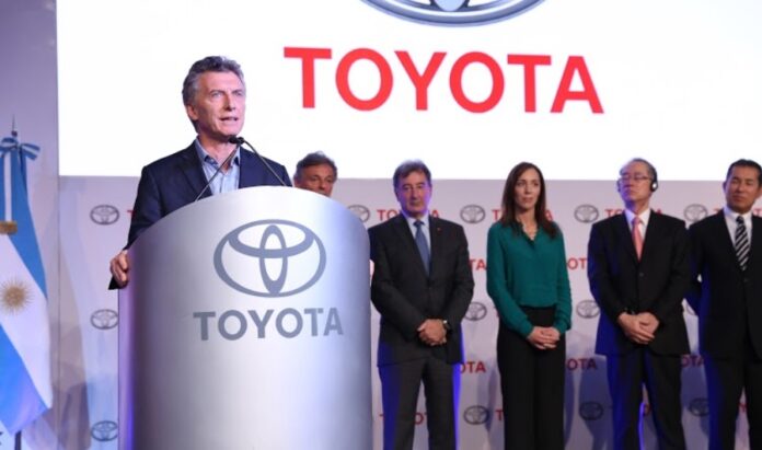 toyota planta zarate macri toyota planta zarate macri