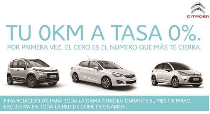 citroen argentina tasa 0 financiacion