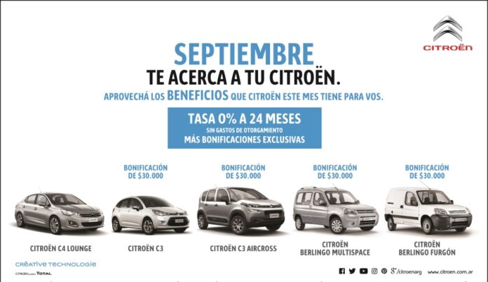 citroen argentina bonificaciones