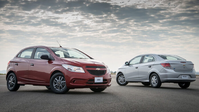 chevrolet onix prisma 10 1