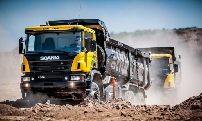 fate test drives scania argentina
