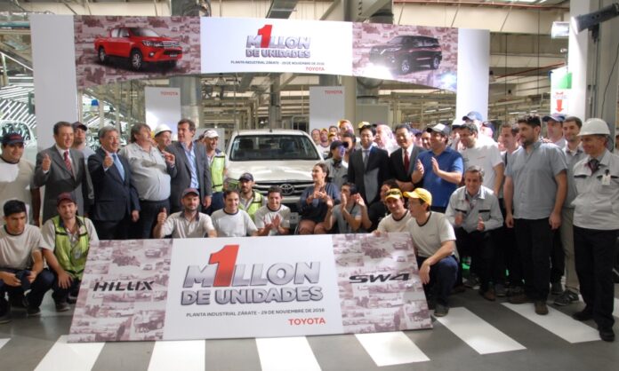 toyota argentina un millon 4 1