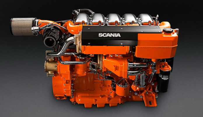 scania motores marinos