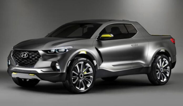 hyundai santa cruz pickup 1