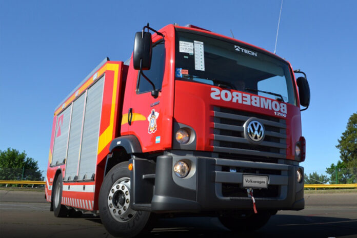 Camion de bomberos Volkswagen Constellation