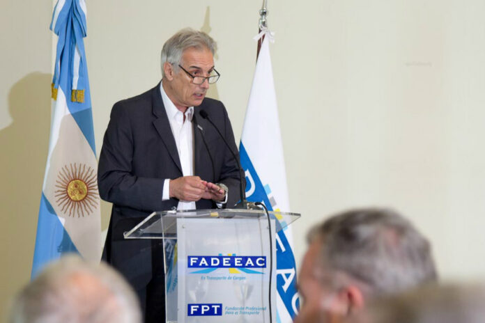 Mario Eliceche presidente de FADEEAC Mario Eliceche presidente de FADEEAC