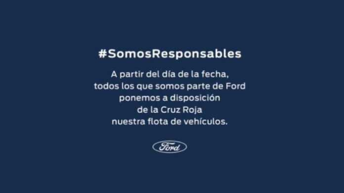 Ford coronavirus Cruz Roja 1 Ford coronavirus Cruz Roja 1