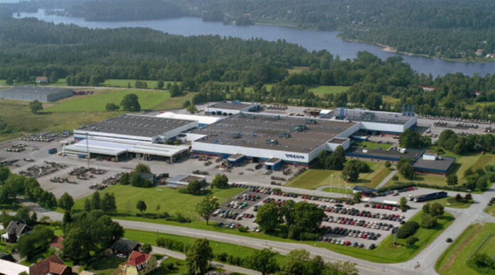 La fabrica de buses Volvo en Suecia La fabrica de buses Volvo en Suecia