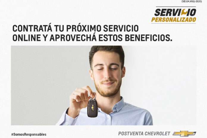 Chevrolet ofrece descuentos de hasta 35 reservando en linea el servicio del auto 1