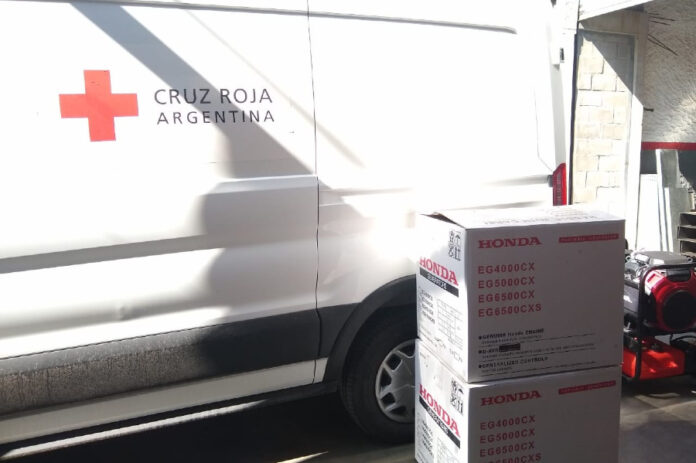 Donacion Cruz Roja Honda Argentina 1 Donacion Cruz Roja Honda Argentina 1