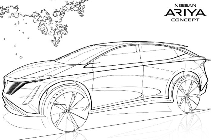 Nissan Ariya Concept front quarter view source 1 1 Nissan Ariya Concept front quarter view source 1 1