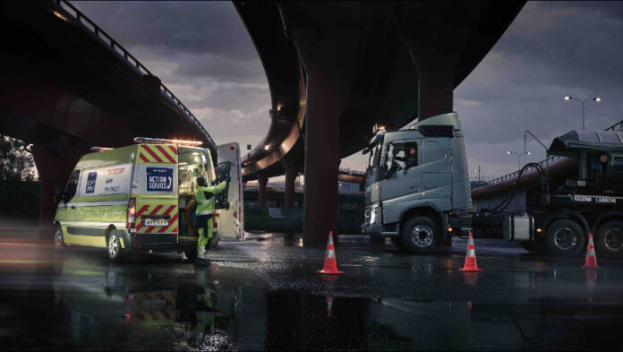 red de asistencia y repuestos de Volvo Trucks y Buses