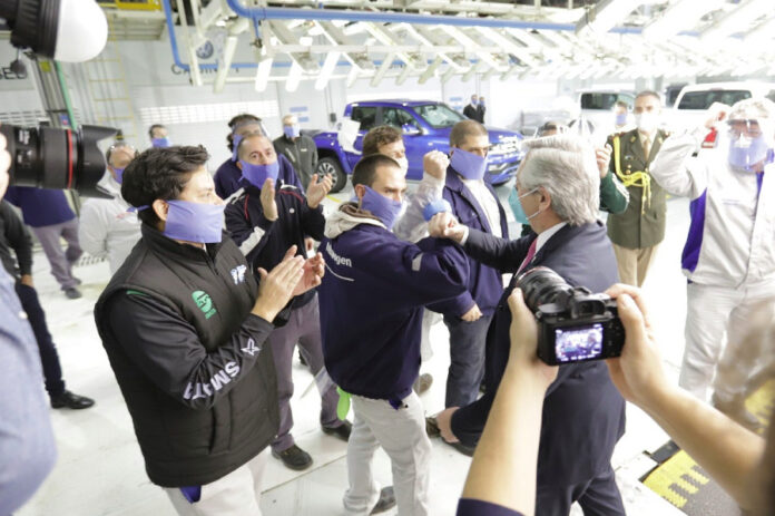 Alberto Fernandez visito el Centro Industrial Pacheco de Volkswagen Group Argentina 1 Alberto Fernandez visito el Centro Industrial Pacheco de Volkswagen Group Argentina 1