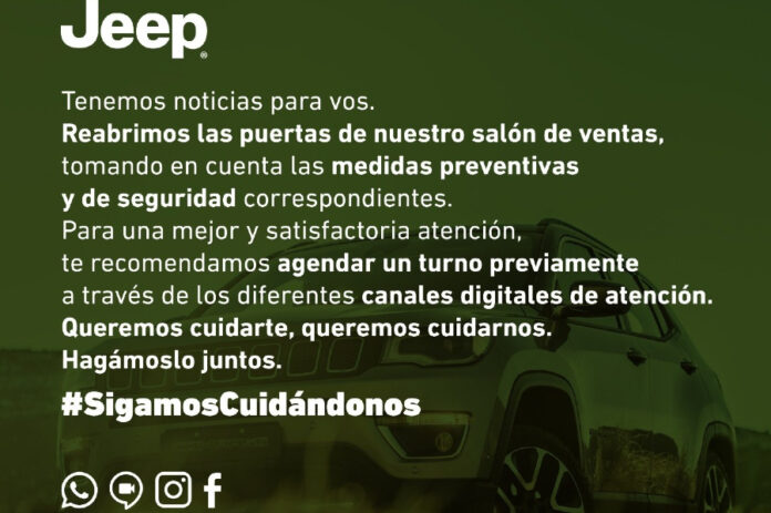 Jeep reapertura concesionarios 1 Jeep reapertura concesionarios 1