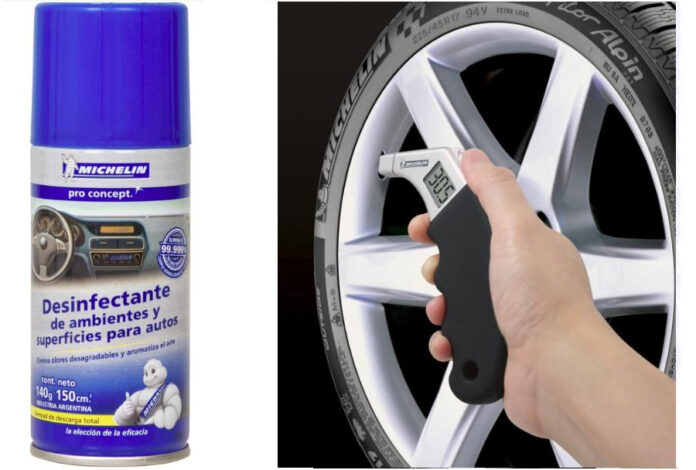 MICHELIN Desinfectante Presio´n e inflado 1 MICHELIN Desinfectante Presio´n e inflado 1