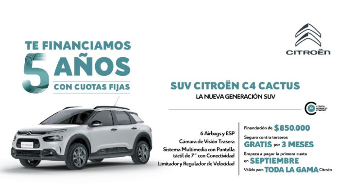 Tactico Beneficios y bonificaciones Junio 2020 Citroen