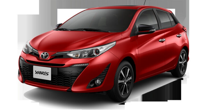 2019 Toyota Yaris Hb S Mt Front Super Red 3P0 LB 25 2 1
