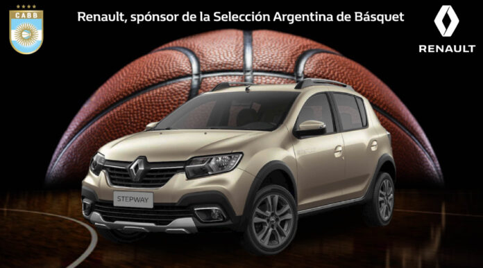 stepway Renault automotriz oficial de la Seleccion Argentina de Basquet stepway Renault automotriz oficial de la Seleccion Argentina de Basquet