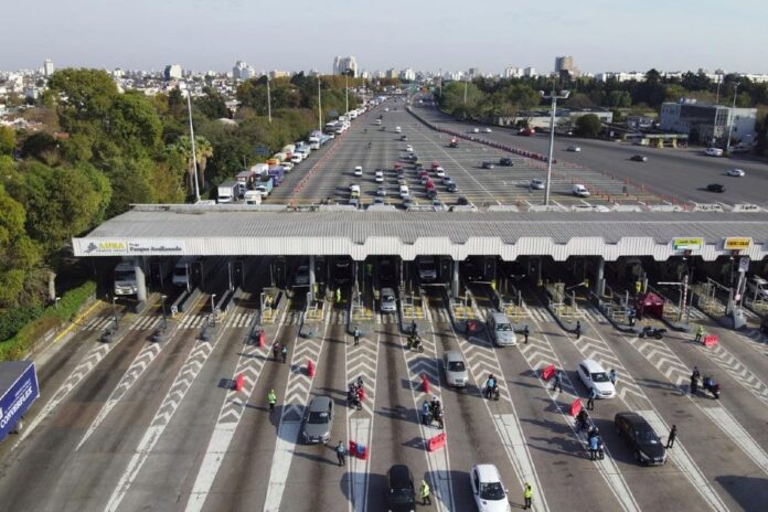 telepeajes en la Ciudad. Fuente LA NACION Credito Daniel Jayo telepeajes en la Ciudad. Fuente LA NACION Credito Daniel Jayo
