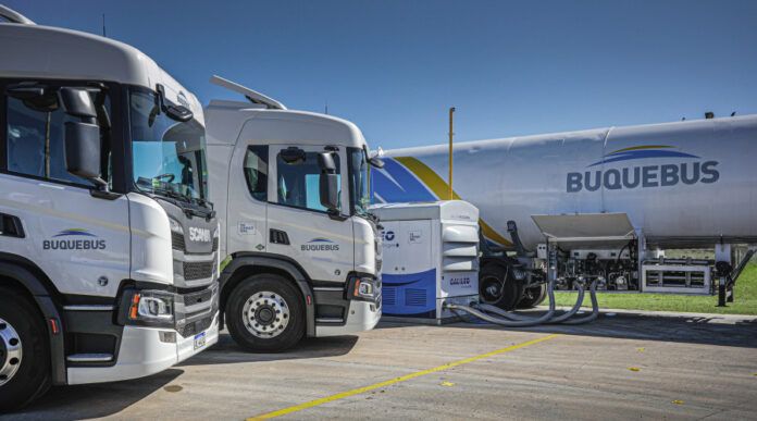 Scania GNL Buquebus 1 Scania GNL Buquebus 1
