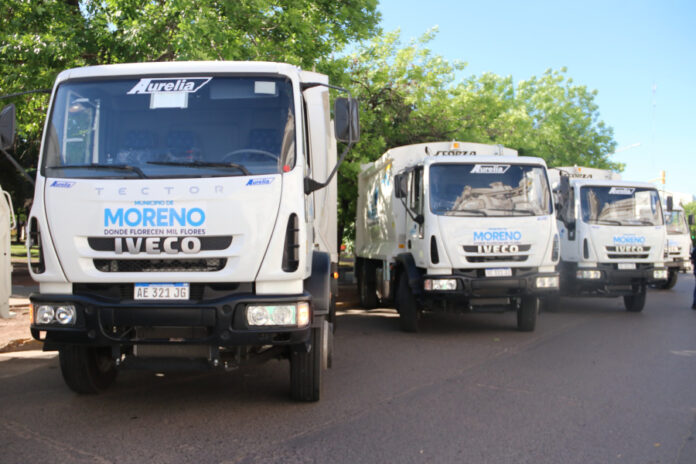 Flota Iveco Tector Municipio bonaerense Moreno Flota Iveco Tector Municipio bonaerense Moreno