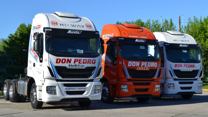 Transporte Don Pedro adquirio 40 camiones Iveco Hi Way 1 Transporte Don Pedro adquirio 40 camiones Iveco Hi Way 1