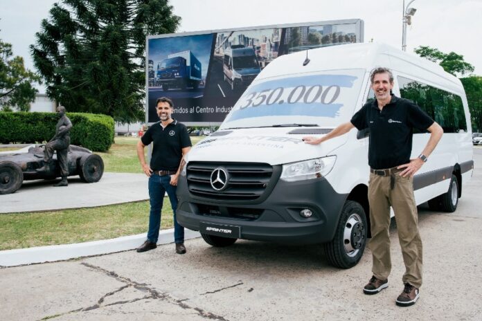 Mercedes Benz celebra la produccion de 350.000 Sprinter 1 Mercedes Benz celebra la produccion de 350.000 Sprinter 1