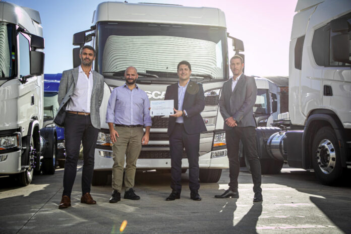Scania gano el premio a la movilidad sustentable del Gobierno de la Ciudad 1 Scania gano el premio a la movilidad sustentable del Gobierno de la Ciudad 1
