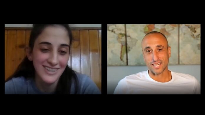 Storyadores Renault Sports Edition La ganadora Paula brusco y Emanuel Ginobili Storyadores Renault Sports Edition La ganadora Paula brusco y Emanuel Ginobili