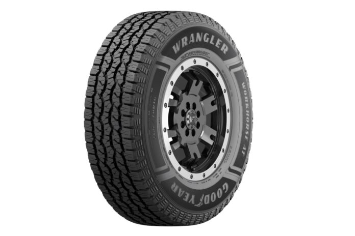 Neumatico Goodyear Wrangler Workhorse AT hecho con aceite de soja Neumatico Goodyear Wrangler Workhorse AT hecho con aceite de soja