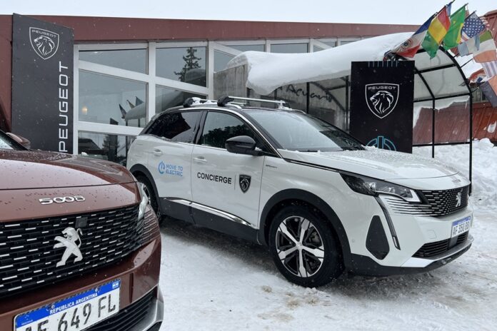 Peugeot este invierno 2022 en Las Lenas 1