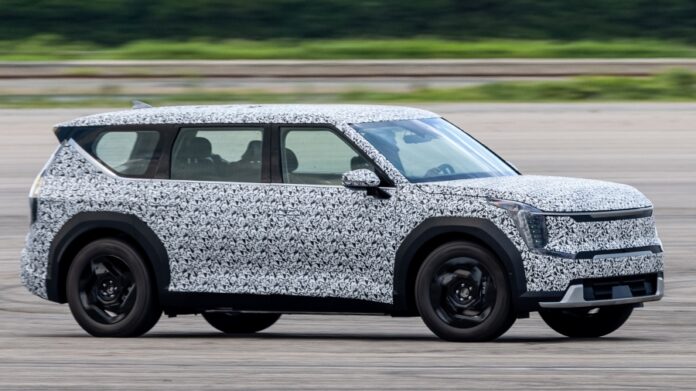 El Kia EV9 se enfrenta a las ultimas pruebas tecnicas 1 El Kia EV9 se enfrenta a las ultimas pruebas tecnicas 1