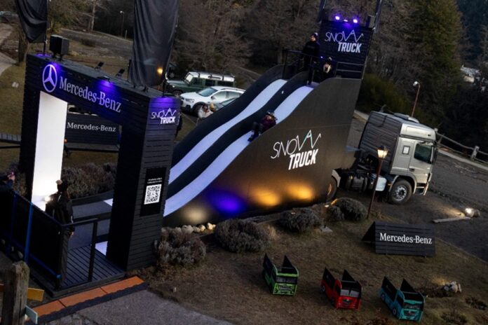 Mercedes Benz Snow Truck Villa La Angostura 1