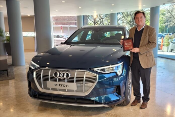 premio PIA Conrado Wittstatt Gerente General de Audi Argentina e tron 1