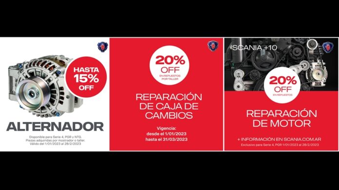 Scania presento sus promociones exclusivas durante la temporada de verano 2023