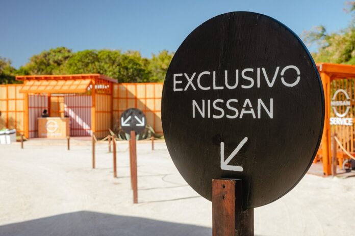 Nissan X Perience Carilo servicio de playa exclusivo para clientes Nissan
