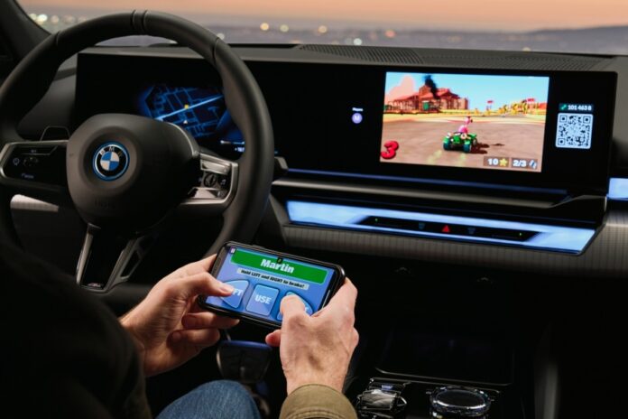 AirConsole In Car Gaming in the new BMW 5 Series 1 1