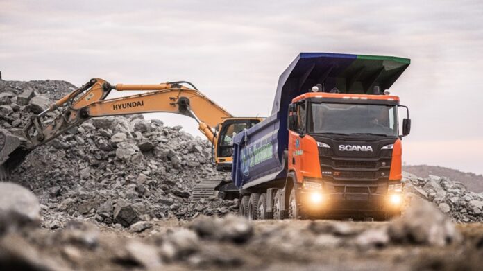 Scania Argentina presente con el Heavy Tipper 10x4 en ARminera 2023 Scania Argentina presente con el Heavy Tipper 10x4 en ARminera 2023