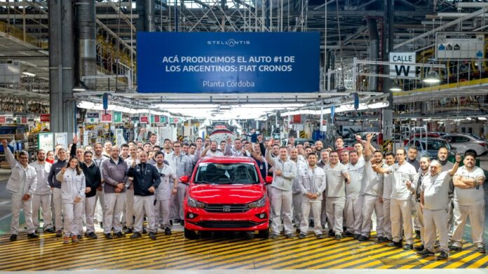 Stellantis fabrico el Fiat Cronos N° 300.000 en su planta de Cordoba Stellantis fabrico el Fiat Cronos N° 300.000 en su planta de Cordoba