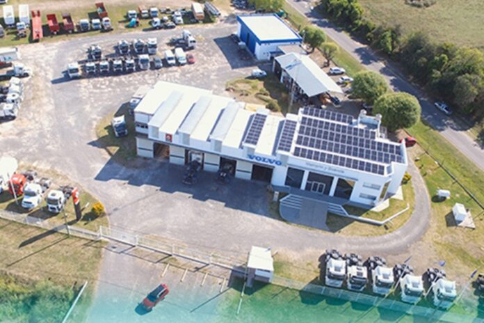 El concesionario de Volvo Mamprin Scevola instalo paneles solares 1 El concesionario de Volvo Mamprin Scevola instalo paneles solares 1