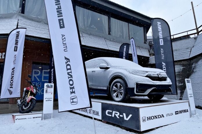 Honda e YPF Infinia en un espacio exclusivo en Bariloche CR V 1