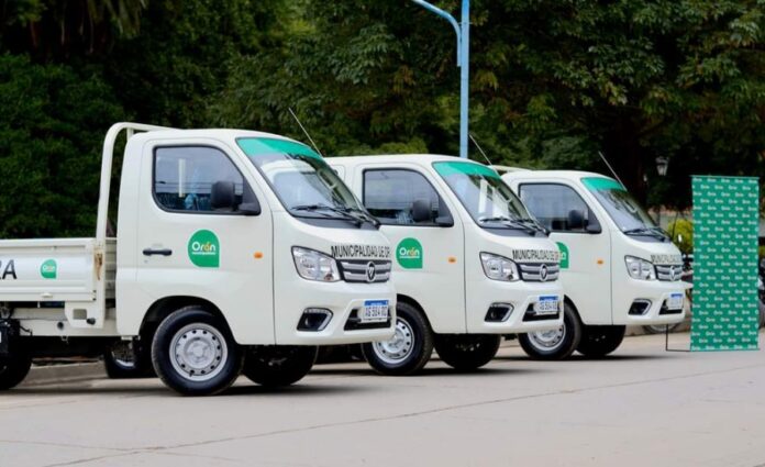 Foton Argentina entrega camiones TM1 en Oran, Salta