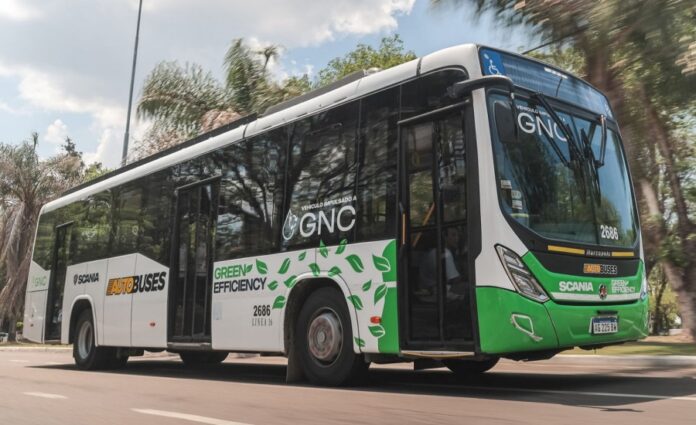 Scania autobus GNC
