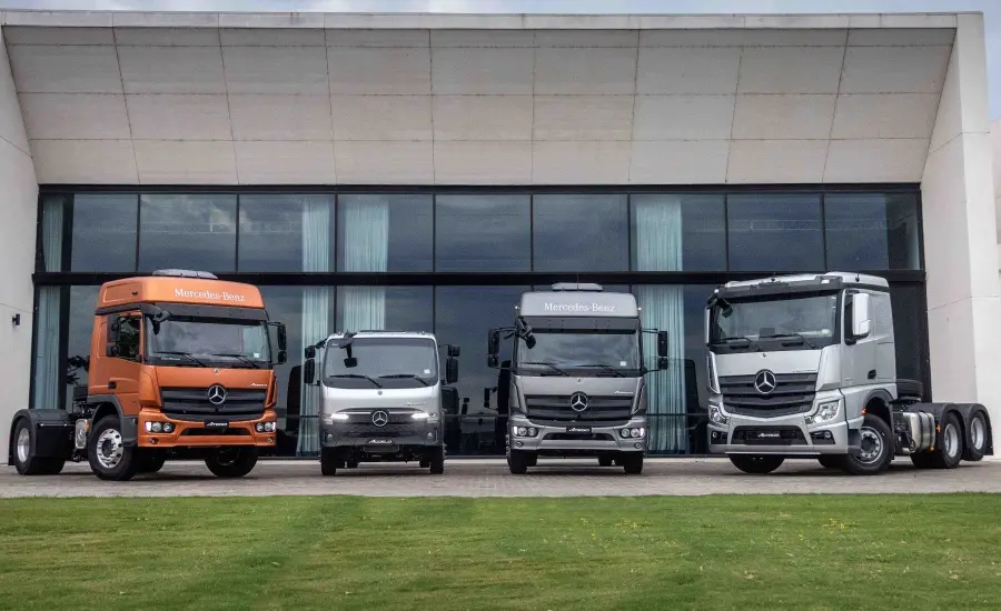 Mercedes-Benz lanzó su nueva línea de camiones en Argentina