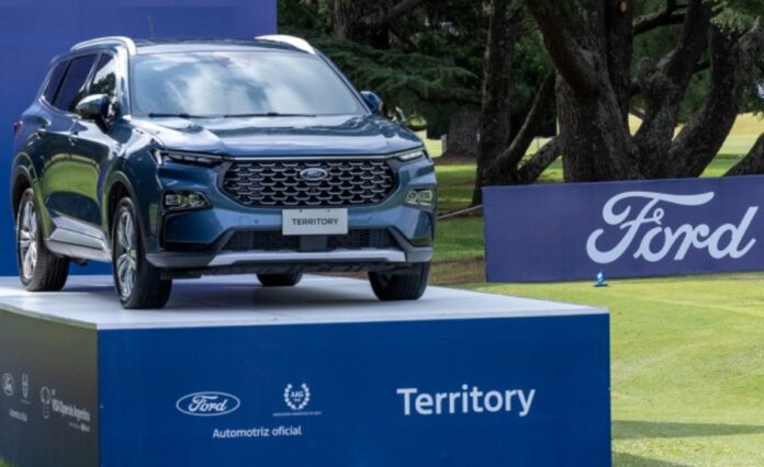 Ford participó del Abierto de la República 2025 -Territory Vehículo Oficial 2