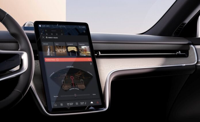 Abbey Road Studios Mode makes global debut in Volvo EX90
