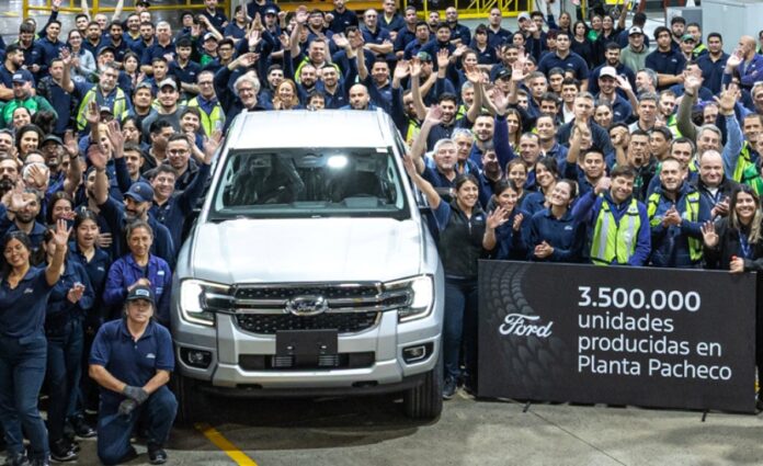 Ford Planta Pacheco - 3.500.000 unidades producidas - 18-8-2025