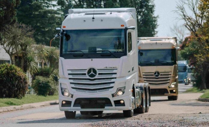 Mercedes-Benz finalistas del Concurso de Conductores Actros