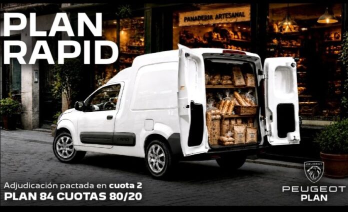 Plan de ahorro Peugeot Partner Rapid